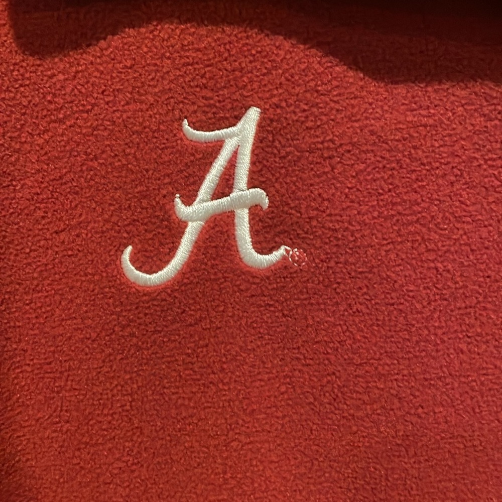 NWT Drake Alabama Fleece Pullover Men’s, Size X-Large, Crimson - Picture 2 of 7